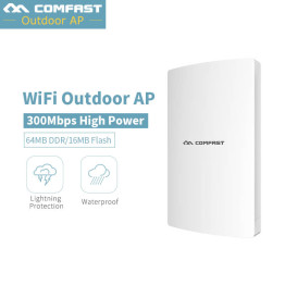 Outdoor Wireless wi-fi Range Extender 300Mbps Amplifier 2.4G Waterproof 27dBm 802.11 b/g/n Wifi Router/AP IP65 Lighting protect