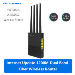 COMFAST CF-WR617AC 1200Mbps 2.4G&5G Dual-band Gigabit Wi-Fi Router Universal Wall King Industrial Wireless Router
