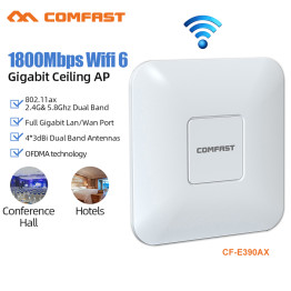 Comfast CF-E390AX 1800Mbps Gigabit WiFi 6 Wireless Dual Band 2.4G+5Ghz Ceiling AP