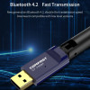 USB Wifi Adapter Bluetooth 4.2 Dual Frequency 650Mbps Two In One Wireless Network Card Computer PC Adapter WiFi Receiver