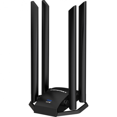 COMFAST CF-985BE Wifi7 BE6500 Driver Free External USB Wireless Adapter Tri Band Internet Card Wifi Extender Wifi Booster