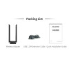 COMFAST CF-WU782AC 5.8GHz USB 3.0 WiFi 1300Mbps 802.11ac Long Distance Adapter WIFI Receiver high-gain Antenna 2*6dBi  Dual Band